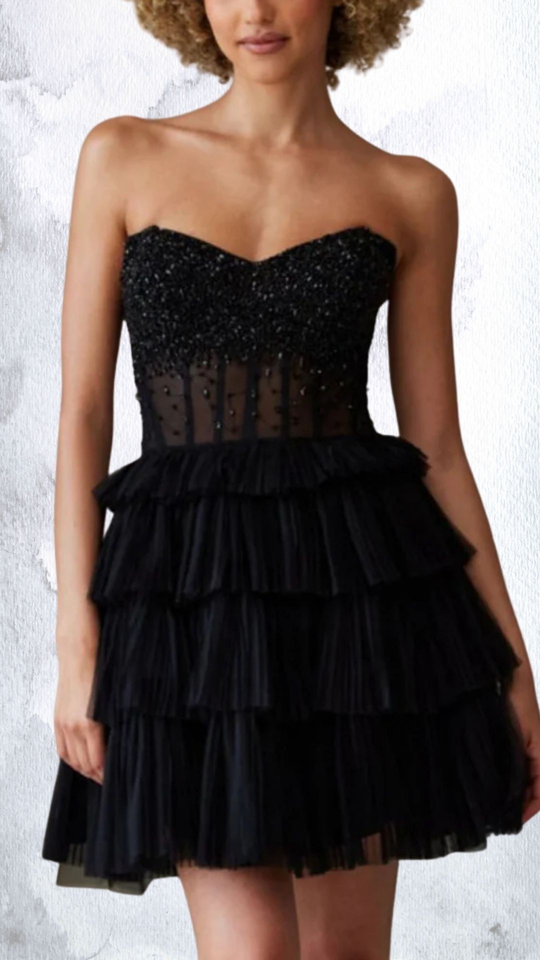 white corset dress with sleeves puff Country Wedding dress Size:US 13.5 Elegant Plus Size Backless